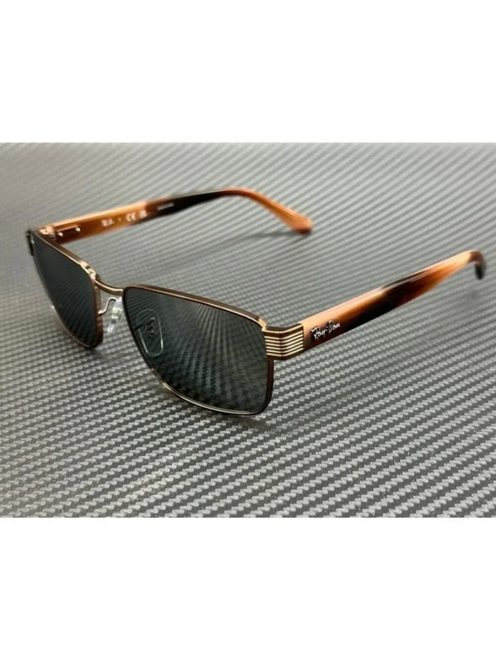 New Ray-Ban Men Copper Sunglasses 59-18-145